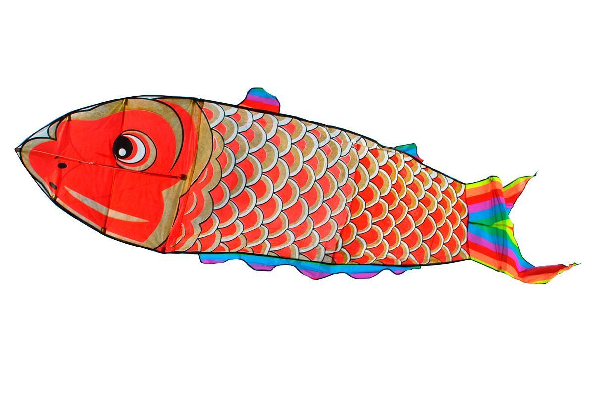 Золотая рыба, воздушный змей 4.0 кв.м [ZBGF]