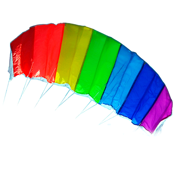 Rainbow Power Kite