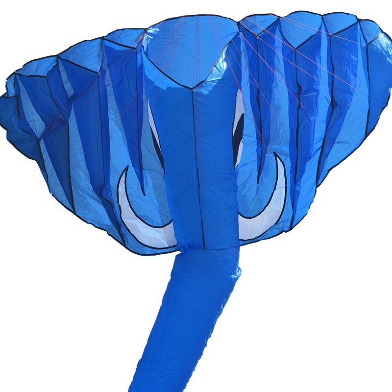 синий слон, воздушный змей 5.5 метров [zb713]