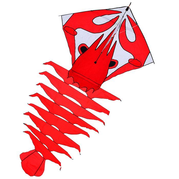 красный омар, воздушный змей 3.5 метра [zbrre]