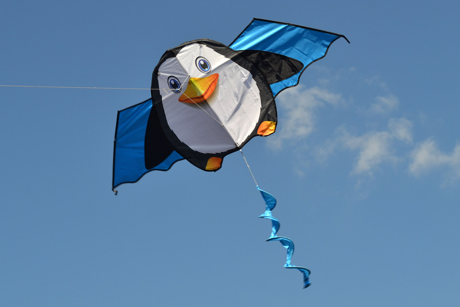 Пингвин с турбиной от Фкайт, воздушный змей